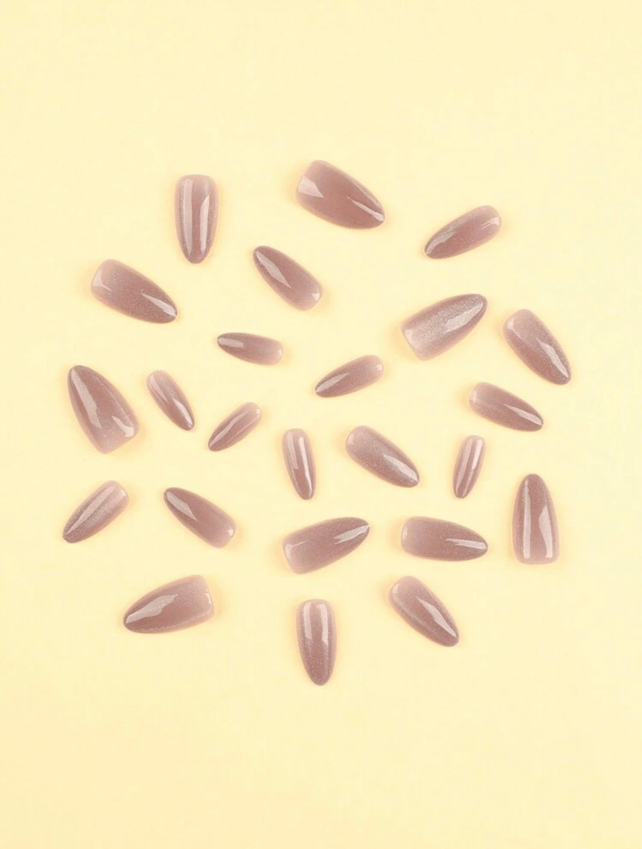 Cat Eye Almond Shaped Medium Press On Nails